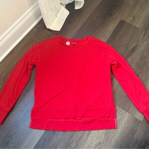 Victoria's Secret Red Crew Neck Sweater